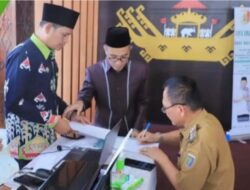 Pj Bupati Tulang bawang Drs Qudrotul Ikhwan MM Bersama BAZNAS Gelar Acara Gerakan Cinta Zakat