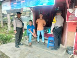 Cipta Kondisi, Polsek Bunut Kembali Giat Cegah Aksi C3