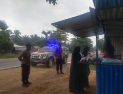Cipta kondisi, Polsek Pangkalan Lesung Rutin Pengamanan Pasar Tumpah Ramadhan