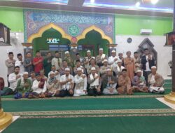 Subuh Harmoni Ramadan, Polres Pelalawan Gelar di Mesjid Jami’ Baiturohman Kecamatan Kerumutan