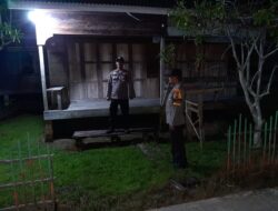 Ramadhan 1444 H, Polsek Teluk Meranti Patroli Rumah Kosong