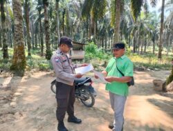 Kepada Warga Binaan, Polsek Bunut Sebarkan Maklumat Kapolda Riau