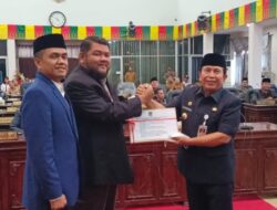 Bupati Rohul Sampaikan LKPj 2022 dan Dua Ranperda dalam Sidang Paripurna DPRD Rohul