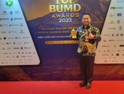 Mantap, BUMD PD TUAH SEKATA Kabupaten Pelalawan Raih Bintang 3 Top Award 2023