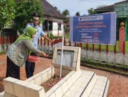Mengenang Jasa Pahlawan, Lapas Teluk Kuantan Tabur Bunga Ke Makam K.H. Umar Usman