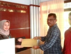 Sah,, Kejari Secara Resmi Terima Pelaporan Dinas PUPR dan Perkim Kota Padangsidimpuan Dari Aktifis