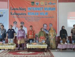 Bupati Rohil Resmi Launching Internet Murah