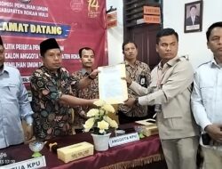 KPU Rohul Resmi Terima Dan Nyatakan Lengkap Persyaratan Partai dan Bacaleg Gerindra yg dinahkodai Budiman Lubis