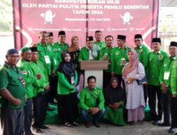 Ketua DPC Partai PPP Prewedeswito Daftarkan 45 Bacaleg Ke KPU Rohil