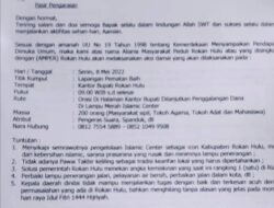 Aliansi Masyarakat Peduli Rokan Hulu Akan Adakan Aksi Damai Dikantor Bupati, Ini Tuntutan nya