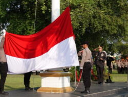 Kapolres Lampung Tengah Pimpin Upacara Peringatan Hari Lahir Pancasila 1 Juni 2023