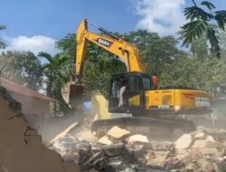 Penertiban HGU No 152 Sampali Berlanjut, 3 Rumah dibongkar