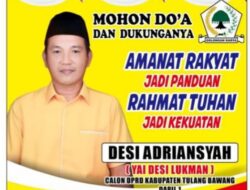 Maju Pileg DPRD Tulang Bawang Siap Desi Ardiansyah Bertarung – 2024-2029