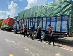 Samapta Polres Tulang Bawang Gelar Patroli Presisi di Tiga Lokasi Berbeda