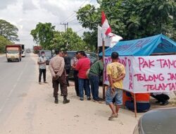 Diduga PHK Sepihak Tiga Bulan Tak Dibayar Upah, Karyawan PTSI Gelar Aksi Damai