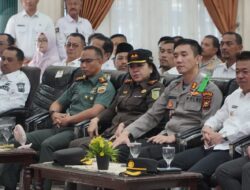 Bupati Rohil Hadiri Launching Polisi RW Jajaran Polda Riau