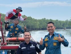 Perjuangkan Sinyal Telekomunikasi Wilayah Pesisir Rohil, Dinas Kominfo Turun ke Dusun Sei Sekobat, Sei Daun Palika