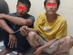 Tidak Berlangsung Lama, Polsek Tualang Ringkus Pelaku Curat