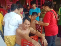 Suhu Ahan Asal Bengkalis Mengadakan Pengobatan Gratis di Kota Bagan Siapi Api