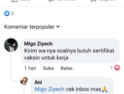 Polisi Diminta Mengusut Pembuat Sertifikat Vaksin Yang Tidak Mewajibkan Orangnya Disuntik, Harga Sertifikat Ratusan Ribu Rupiah
