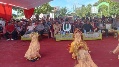 CSR PT. Musim Mas, Bupati Zukri Resmikan Penggunaan Jembatan dan Balai Pertemuan Baselo Desa Talau