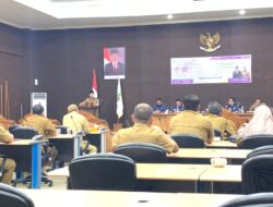 Rapat Koordinasi Pendataan Rumah Tangga Belum Berlistrik Dan Rumah Tangga Non PLN Se-Provinsi Riau Tahun 2023 di Kabupaten Pelalawan