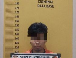 Sat Reskrim Polres Kuansing Amankan Pelaku Tindak Pidana Pornografi dan Kekerasan Seksual Berbasis Elektronik