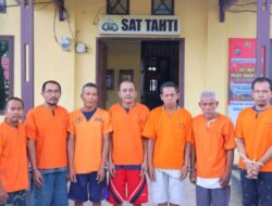 8 Orang Ditangkap Kasus KARHUTLA Diwilayah Hukum Polres Rokan Hilir
