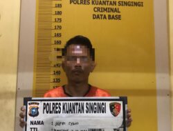 Pelaku Tindak Pidana Persetubuhan Terhadap Anak Dibawah Umur Dan Melarikan Anak Dibawah Umur Diamankan Polres Kuansing