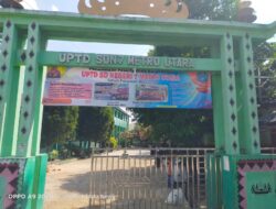 KA UPTD” SDN 07 Metro utara,” Minta Ditertibkan Baleho Didepan Gedung Sekolahnya