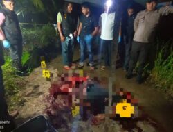 Penemuan Sosok Mayat Pria Paruh Baya Di Wilayah Kec Cerenti Kab Kuantan Singingi Diduga Adalah Korban Pembunuhan