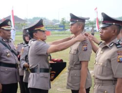 134 Bintara Polri Dilantik Wakapolda Riau, Ini Arahan Brigjen Pol Kasihan Rahmadi