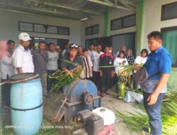 ” Hery Wiratno” Kepala DKP3 kota Metro Buka Giat Workshop Fermentasi Pakan Ternak