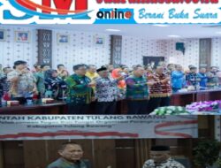 PJ Bupati Tulang Bawang Bagikan 1690 Bendera Merah Putih ke Seluruh Kabupaten Tulang Bawang