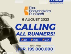 Tingkatkan Perekonomian Di Bumi Lancang Kuning, Polda Riau Gelar Event Olah Raga Riau Bhayangkara Run