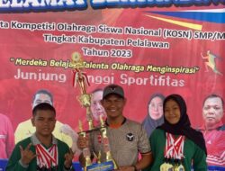 Raih Delapan Emas, SMPN Bernas Sabet Juara Umum O2SN SMP se Kabupaten Pelalawan