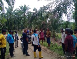 JEMBATAN PENGHUBUNG DESA TERANCAM LONGSOR, WARGA DATANGI PENGUSAHA QUARI MINTA TUTUP