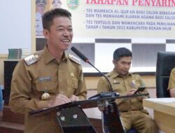 Bupati Rohil Buka Tahap Penyaringan Bacalon Penghulu
