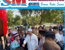 Pj Bupati Drs Qudrotul Ikhwan MM Yang Diwakili Sekda Tuba Ir Anthoni MM Sambut Kedatangan jama’ah Haji