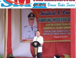 PJ Bupati Qudrotul Ikhwan Hadiri Sosialisasi dan Launching Kampung Moderasi Beragama