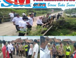 Dinas PUPR Tulang Bawang Lakukan Peninjauan Jalan dan Jembatan Gedung Aji