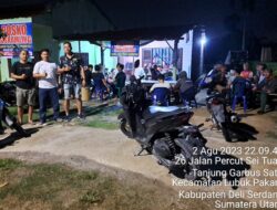 KETUA AMPI DAN KETUA BKPRMI DESA PAGAR MERBAU III MENDUKUNG PROGRAM GARDA KAMTIBMAS INDONESIA