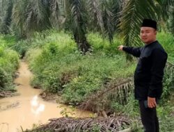 Sungai Diduga Dialih Fungsi PT Jondul, Urip Pajarian : Kelompok Tani Sawit Tak Satupun Ada Nama Anak Kemenakan Batin Geringging