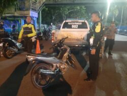 Diduga Hendak Balap Liar 22 Unit Sepeda Motor Diamankan Polsek Bukit Raya