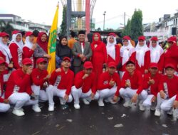 HUT RI ke 78 Dimeriahkan di Padang sidimpuan Walaupun Diguyur Hujan