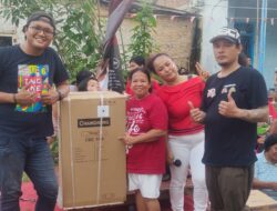 Sapo Balcom Maknai Hari Kemerdekaan dengan Lomba dan Berbagi Doorprize