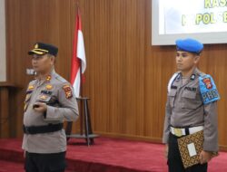 Kapolres Kuansing Pimpin Upacara Pelantikan Dan Sertijab Pejabat Utama Dilingkungan Polres Kuantan Singingi