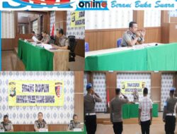 Propam Polres Tulang Bawang Gelar Sidang Disiplin Terhadap Dua Terduga Pelanggar, Ini Hukumannya