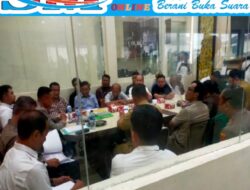 Buay Mencurung Hadiri Rapat di Polres Mesuji terkait Sengketa Lahan Dengan PT.SIP