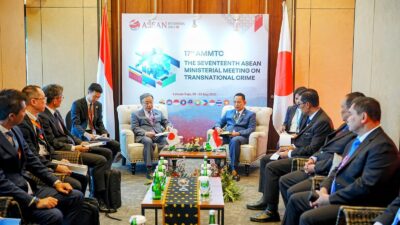 Pertemuan AMMTC ke-17 di Labuan Bajo, Gerbang Polri dan ASEAN Jaga Kawasan dari Kejahatan Transnasional